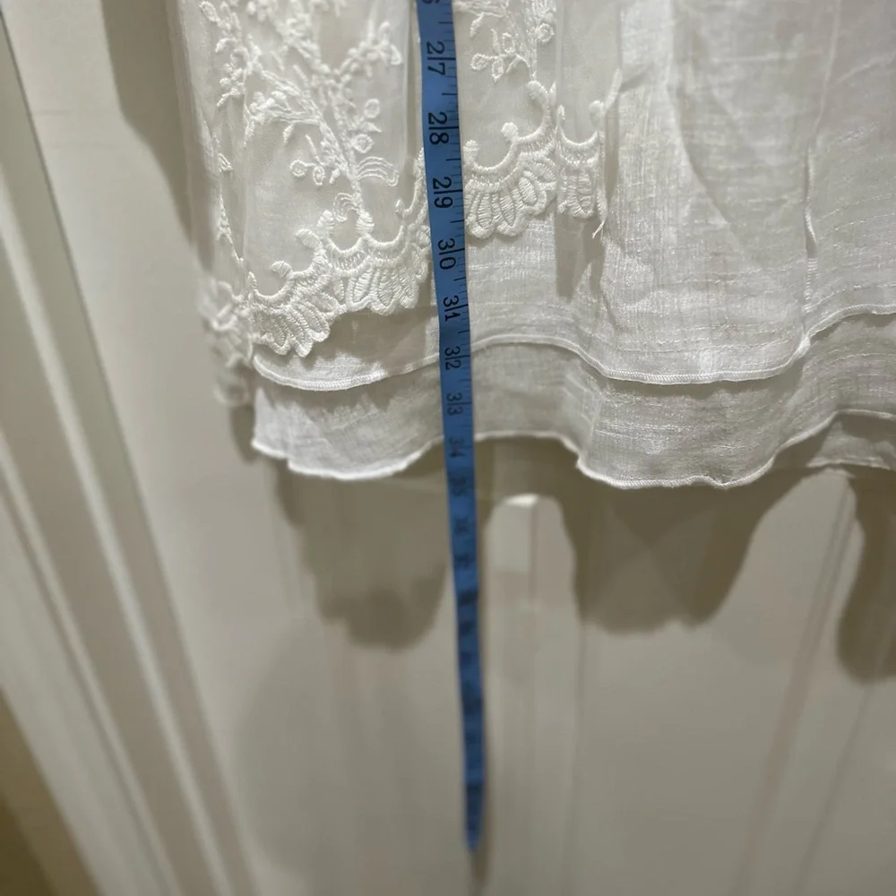 Pretty Angel Elegant White Long Sleeve Dress - Picture 3 of 8